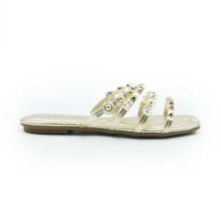 FEMININO RASTEIRA CHINELO FERRETTI Q266 CHAMPAGNE