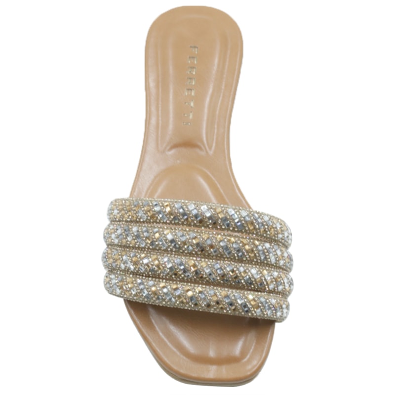 FEMININO RASTEIRA CHINELO FERRETTI  Q74 AMBAR