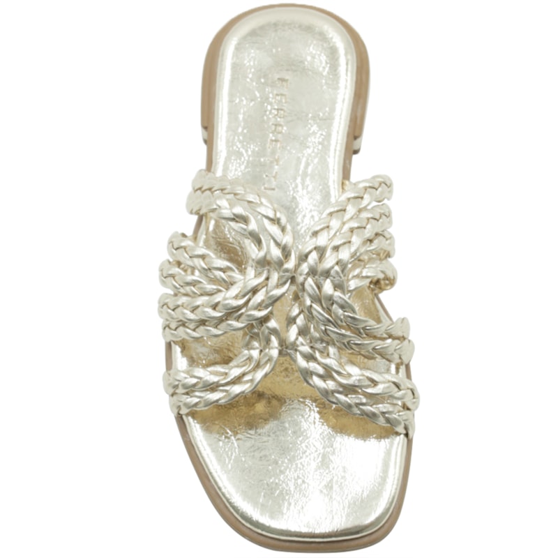 FEMININO RASTEIRA CHINELO FERRETTI  SF162 CHAMPAGNE