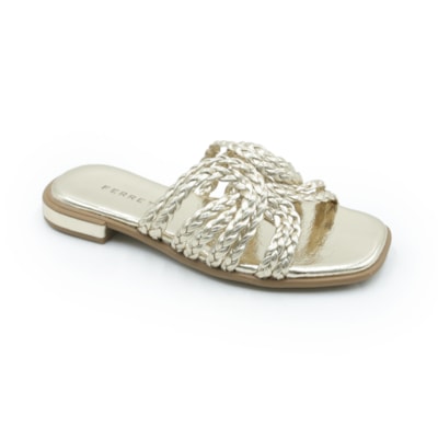 FEMININO RASTEIRA CHINELO FERRETTI  SF162 CHAMPAGNE