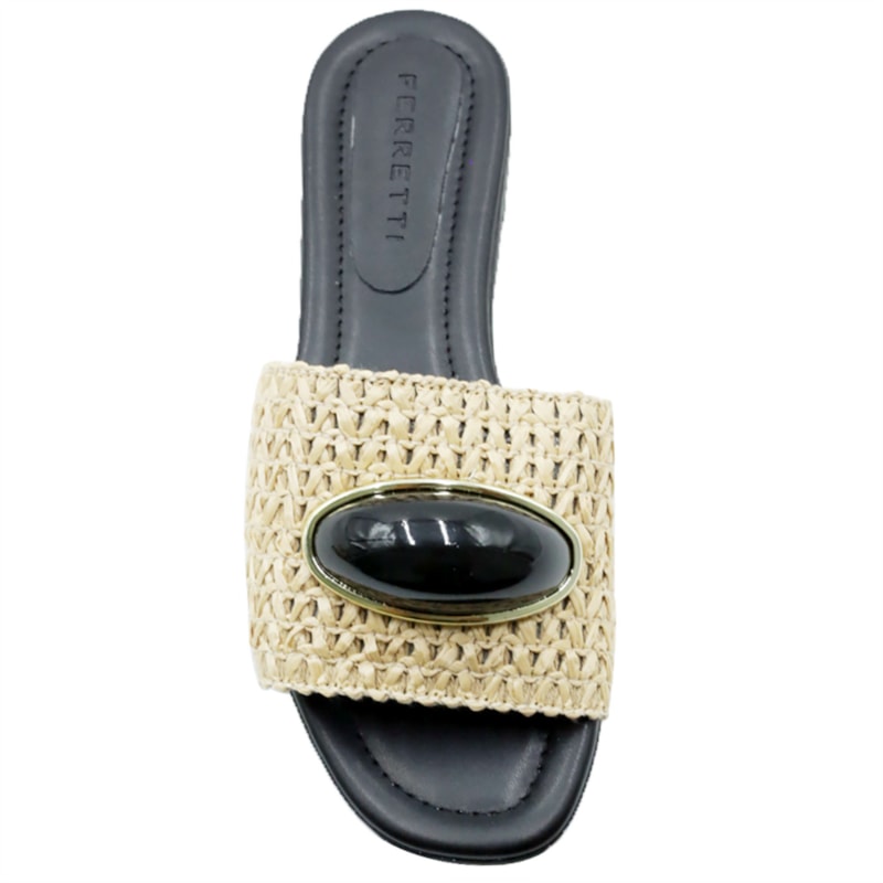 FEMININO RASTEIRA CHINELO FERRETTI  Z659128750 1 PRETO