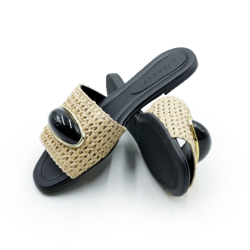FEMININO RASTEIRA CHINELO FERRETTI  Z659128750 1 PRETO