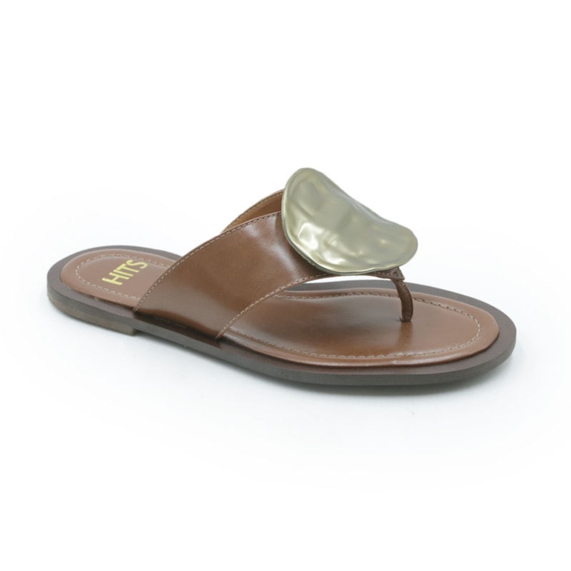 FEMININO RASTEIRA CHINELO HITS  60511973 BULGARI CAPUCCINO