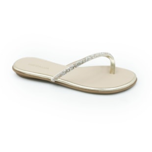 FEMININO RASTEIRA CHINELO LUZ DA LUA  52210068 3 OURO