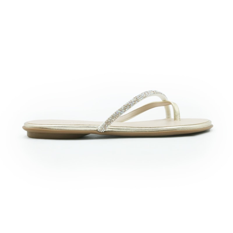 FEMININO RASTEIRA CHINELO LUZ DA LUA  52210068 3 OURO
