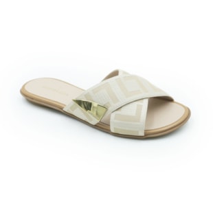 FEMININO RASTEIRA CHINELO LUZ DA LUA 52211110 FRAPPE-NATURAL/BEGE