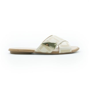 FEMININO RASTEIRA CHINELO LUZ DA LUA 52211110 FRAPPE-NATURAL/BEGE