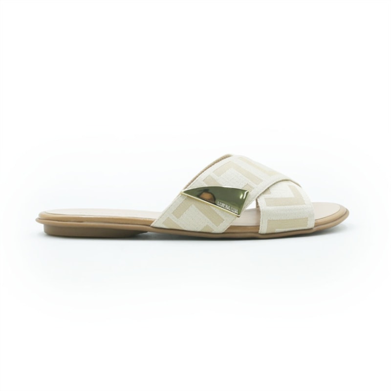 FEMININO RASTEIRA CHINELO LUZ DA LUA 52211110 FRAPPE-NATURAL/BEGE
