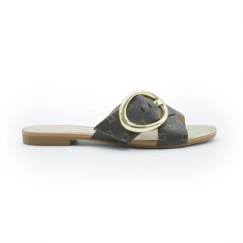 FEMININO RASTEIRA CHINELO LUZ DA LUA  53120032 MONOGRAMA