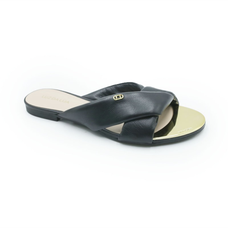 FEMININO RASTEIRA CHINELO LUZ DA LUA 53120036 PRETO