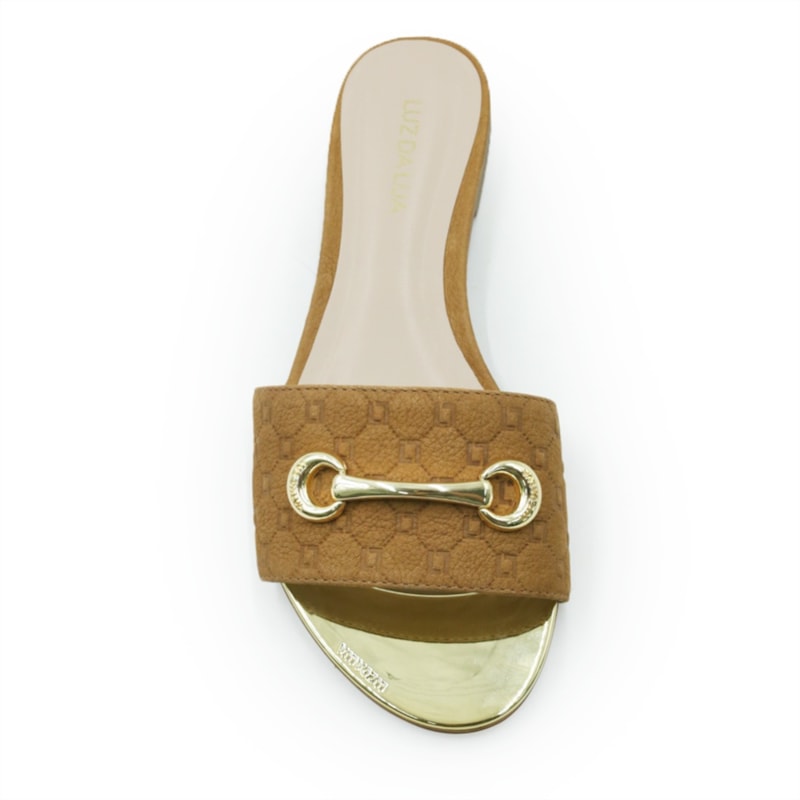 FEMININO RASTEIRA CHINELO LUZ DA LUA 53120055 2 CARAMELO