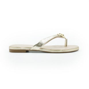 FEMININO RASTEIRA CHINELO LUZ DA LUA  54870082 7 OURO