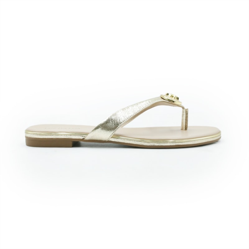 FEMININO RASTEIRA CHINELO LUZ DA LUA  54870082 7 OURO