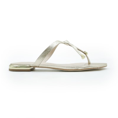 FEMININO RASTEIRA CHINELO LUZ DA LUA 80270038 VENUS OURO