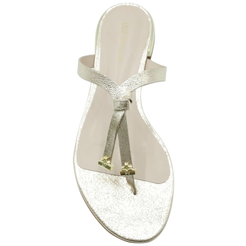 FEMININO RASTEIRA CHINELO LUZ DA LUA 80270038 VENUS OURO