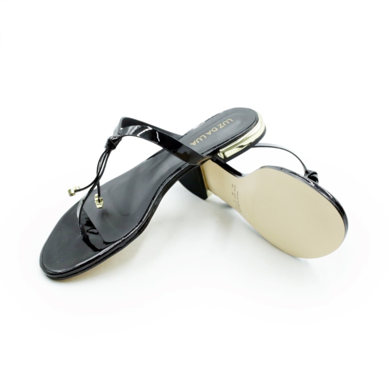 FEMININO RASTEIRA CHINELO LUZ DA LUA 80270038 VERONA PRETO
