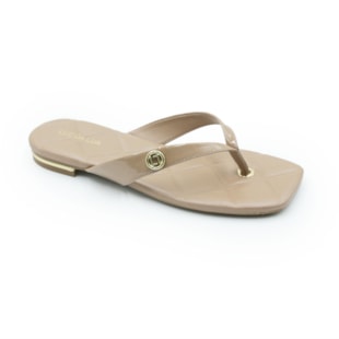 FEMININO RASTEIRA CHINELO LUZ DA LUA 80960002 MOUSSE/MOUSSE