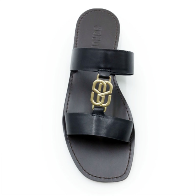 FEMININO RASTEIRA CHINELO SCHUTZ S2053300460003 BLACK