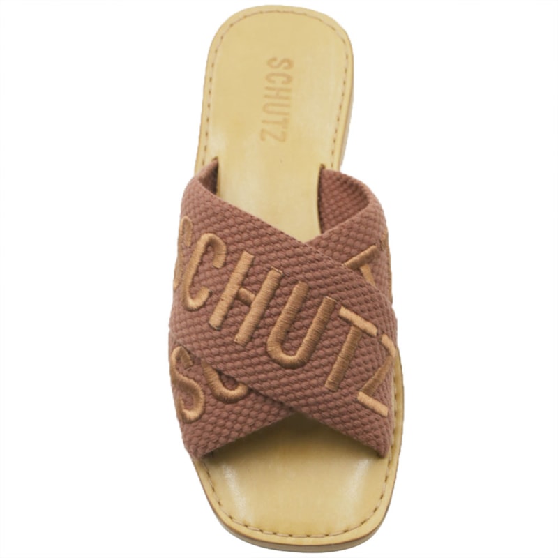 FEMININO RASTEIRA CHINELO SCHUTZ S2088901150035 COGNAC