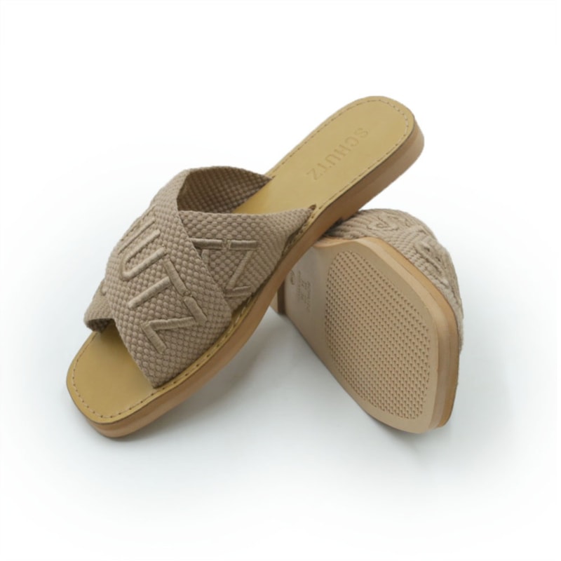 FEMININO RASTEIRA CHINELO SCHUTZ  S2088901150042 DARK FRAPPE