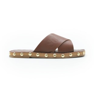 FEMININO RASTEIRA CHINELO SCHUTZ S2266100070003 WARM TOFFEE