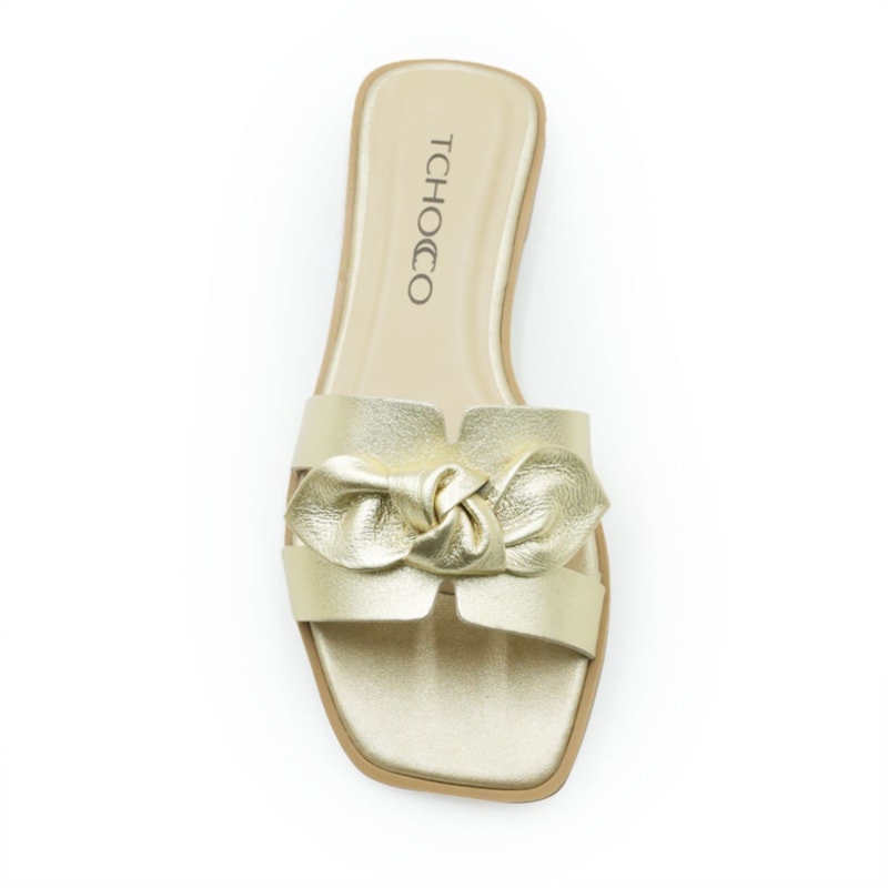 FEMININO RASTEIRA CHINELO TCHOCCO 14804 OURO