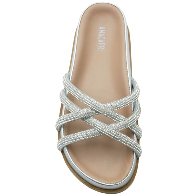 FEMININO RASTEIRA PAPETE ANA CAPRI C3071400170003 PRATA