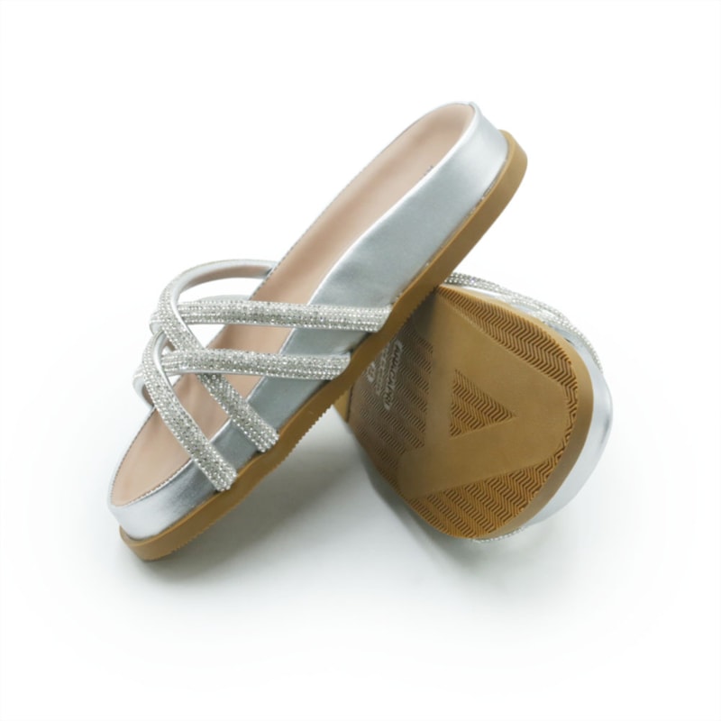 FEMININO RASTEIRA PAPETE ANA CAPRI C3071400170003 PRATA