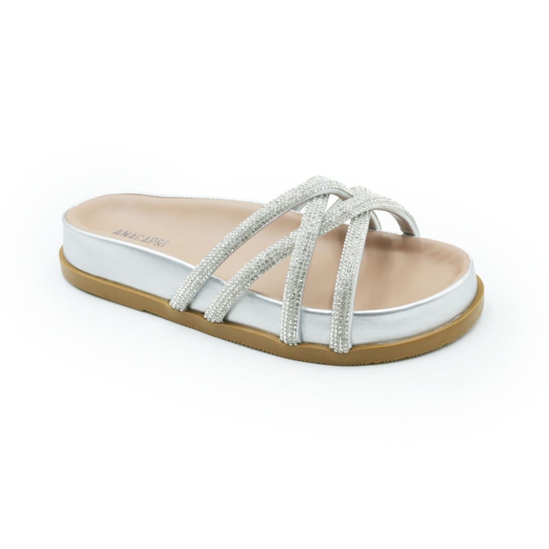 FEMININO RASTEIRA PAPETE ANA CAPRI C3071400170003 PRATA