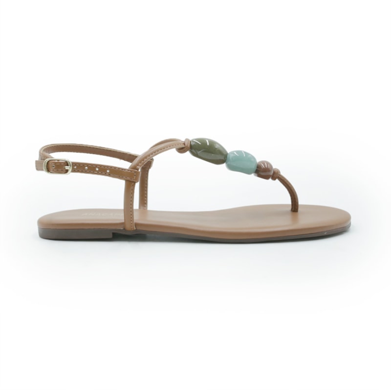 FEMININO RASTEIRA SANDALIA ANA CAPRI C3029400270004 AC CUOIO