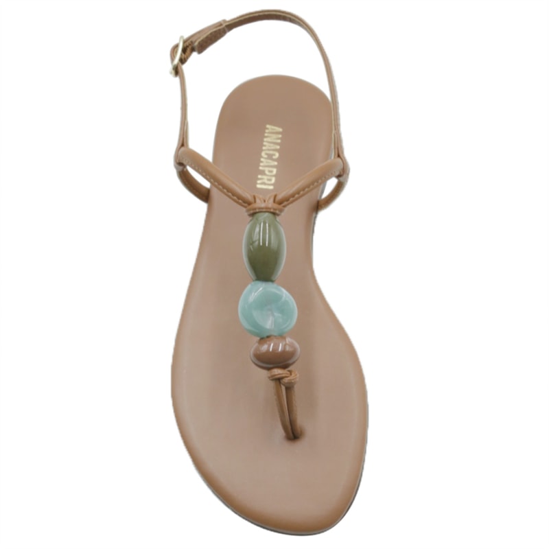 FEMININO RASTEIRA SANDALIA ANA CAPRI C3029400270004 AC CUOIO
