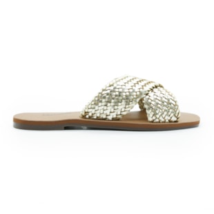 FEMININO RASTEIRA SANDALIA ANA CAPRI C3061200110001 DOURADA