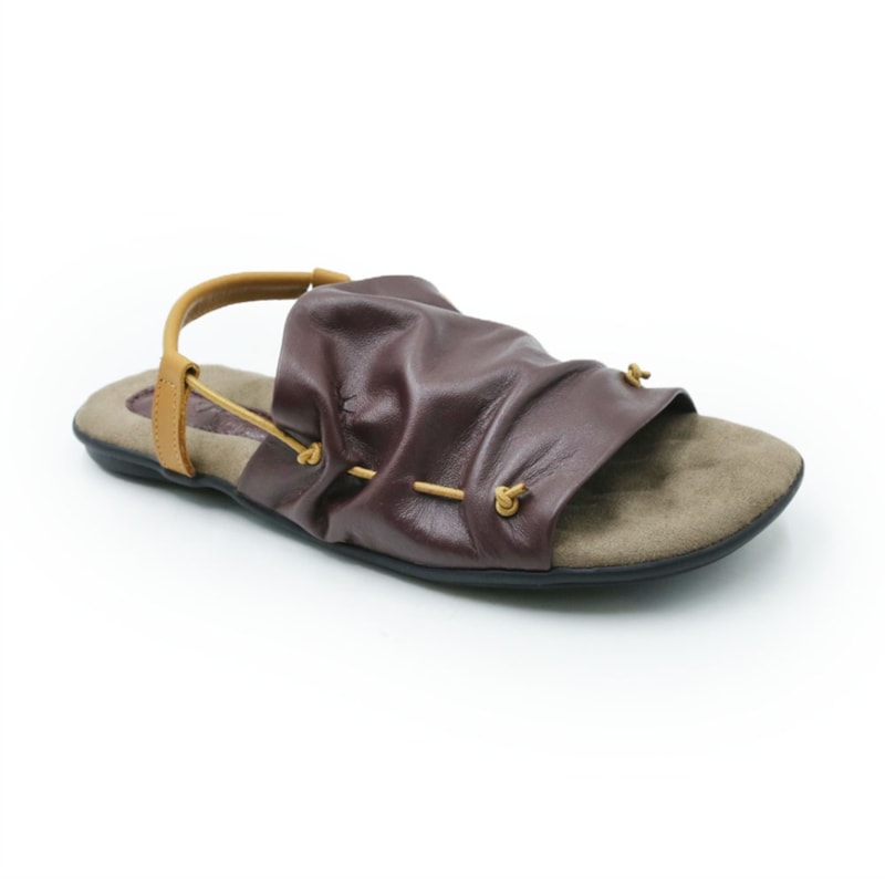 FEMININO RASTEIRA SANDALIA AYEAYE  232A630 NP MALBEC MOSTARDA