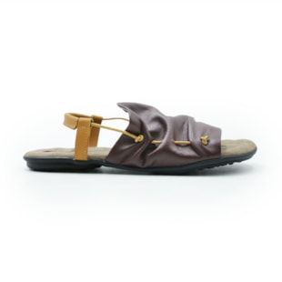 FEMININO RASTEIRA SANDALIA AYEAYE  232A630 NP MALBEC MOSTARDA
