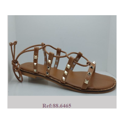 FEMININO RASTEIRA SANDALIA ELIZ 886465 ALPINO CARAMELO METAL OURO