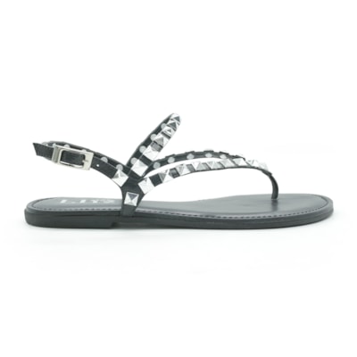 FEMININO RASTEIRA SANDALIA ELIZ 965388 VENETO PRETO METAL NIQUEL