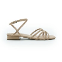 FEMININO RASTEIRA SANDALIA FERRETTI  1057785 NAPA SOFT NATURAL