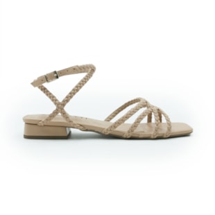 FEMININO RASTEIRA SANDALIA FERRETTI  1057785 NAPA SOFT NATURAL