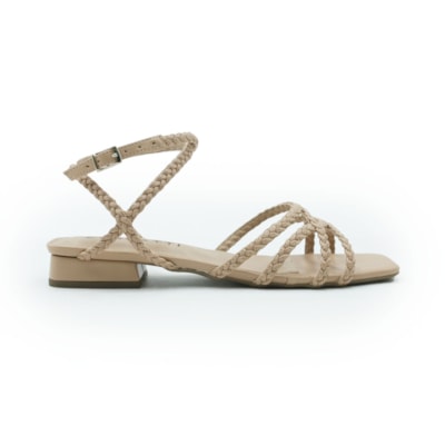 FEMININO RASTEIRA SANDALIA FERRETTI  1057785 NAPA SOFT NATURAL