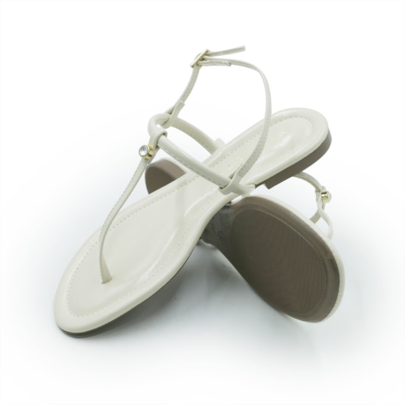 FEMININO RASTEIRA SANDALIA FERRETTI  10694543 NAPA MADRI AREIA