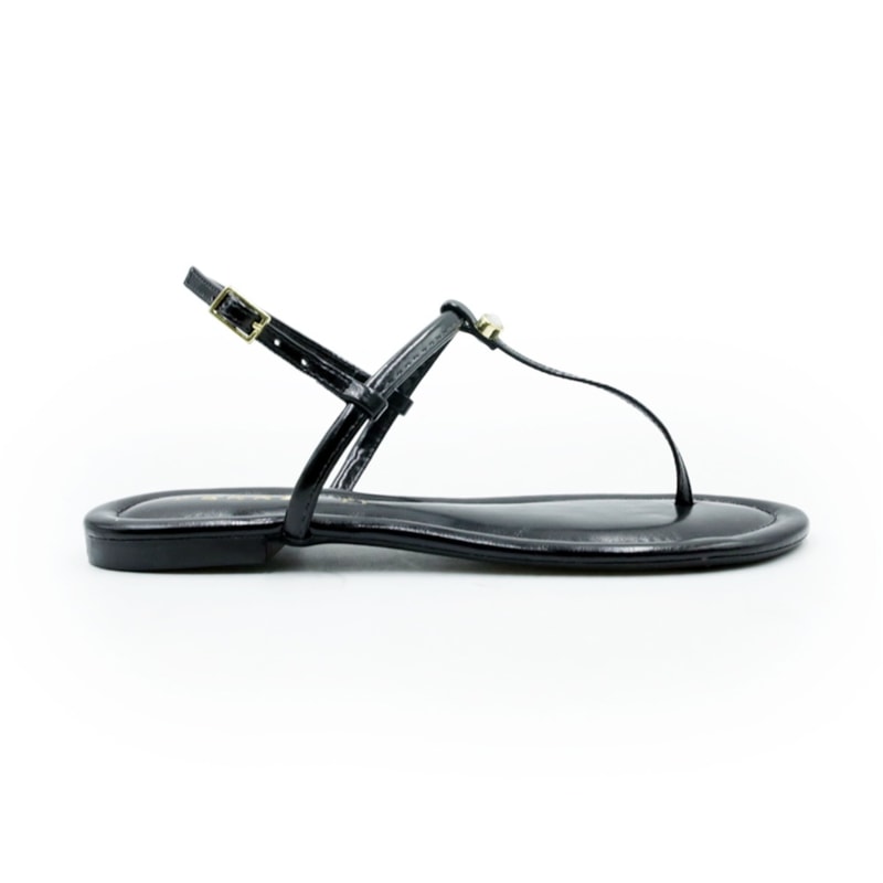 FEMININO RASTEIRA SANDALIA FERRETTI  10694543 NAPA MADRI PRETO