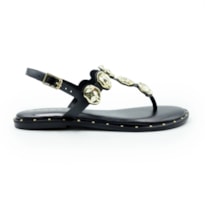 FEMININO RASTEIRA SANDALIA FERRETTI 16067 PRETO