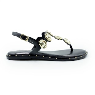 FEMININO RASTEIRA SANDALIA FERRETTI 16067 PRETO