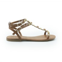 FEMININO RASTEIRA SANDALIA FERRETTI 1937685 NAPA CARAMELO CAMEL