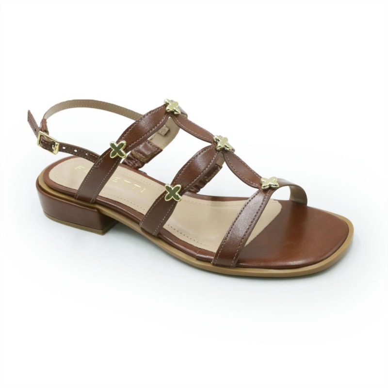 FEMININO RASTEIRA SANDALIA FERRETTI  2900115 MADRI WHISKY
