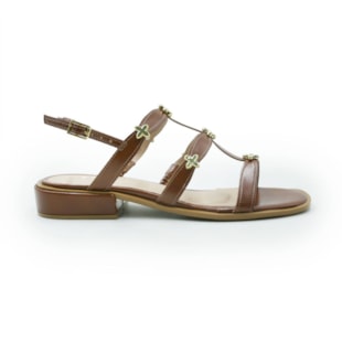 FEMININO RASTEIRA SANDALIA FERRETTI  2900115 MADRI WHISKY