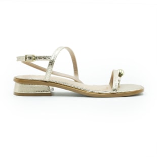FEMININO RASTEIRA SANDALIA FERRETTI  2950156 SAMIRA CHAMPAGNE