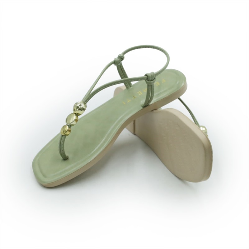 FEMININO RASTEIRA SANDALIA FERRETTI 30511593 INTENSE JADE