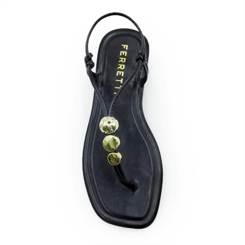 FEMININO RASTEIRA SANDALIA FERRETTI 30511593 SARA PRETO