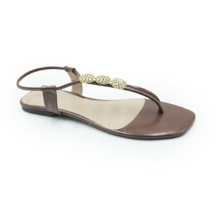 FEMININO RASTEIRA SANDALIA FERRETTI  31433 INTENSE CINAMMON LCT